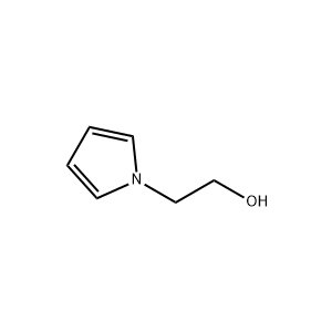 Molecular Structure of 1-(2-Hydroxyethyl)pyrrole Molecular Structure of 1-(2-Hydroxyethyl)pyrrole