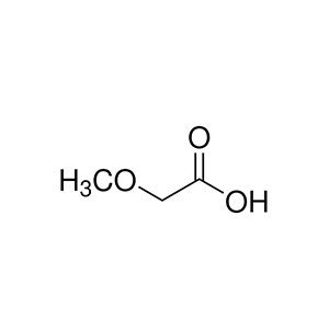 Molecular Structure of Methoxyacetic Acid Molecular Structure of Methoxyacetic Acid