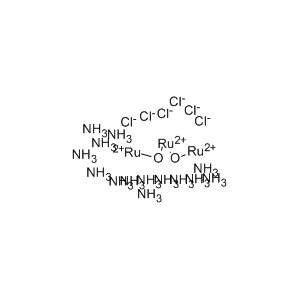Molecular Structure of Ruthenium Red Molecular Structure of Ruthenium Red