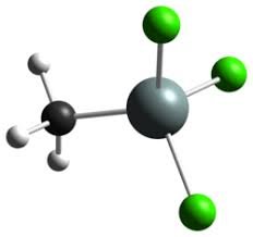 methyltrichlorosilane molecular structure