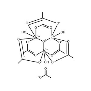 Molecular Structure of Iridium(III) Acetate Molecular Structure of Iridium(III) Acetate