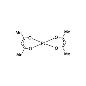 Molecular Structure of Platinum(II) Acetylacetonate Molecular Structure of Platinum(II) Acetylacetonate