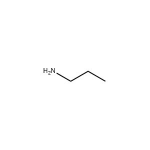 Molecular Structure of Propylamine Molecular Structure of Propylamine