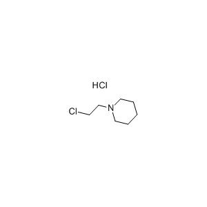Molecular Structure of 1-(2-Chloroethyl)piperidine hydrochloride Molecular Structure of 1-(2-Chloroethyl)piperidine hydrochloride