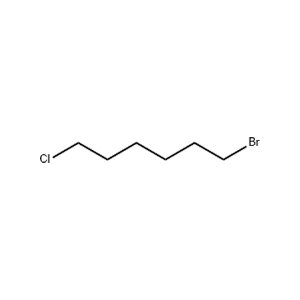 Molecular Structure of 1-Bromo-6-chlorohexane Molecular Structure of 1-Bromo-6-chlorohexane