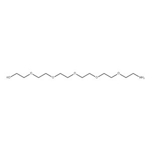 Molecular Structure of Amino-PEG6-alcohol Molecular Structure of Amino-PEG6-alcohol