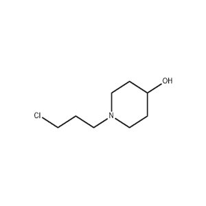 Molecular Structure of 1-(3-Chloropropyl)piperidin-4-ol Molecular Structure of 1-(3-Chloropropyl)piperidin-4-ol