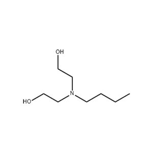 Molecular Structure of N-Butyldiethanolamine Molecular Structure of N-Butyldiethanolamine CAS 102-79-4