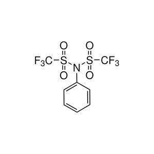 Molecular Structure of N-Phenyltriflimide Molecular Structure of N-Phenyltriflimide