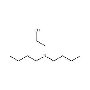 Molecular Structure of Dibutylethanolamine CAS 102-81-8