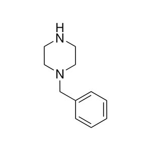 Molecular Structure of N-Benzylpiperazine Molecular Structure of N-Benzylpiperazine