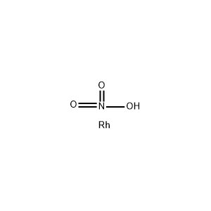 Molecular Structure of Rhodium(III) Nitrate Molecular Structure of Rhodium(III) Nitrate