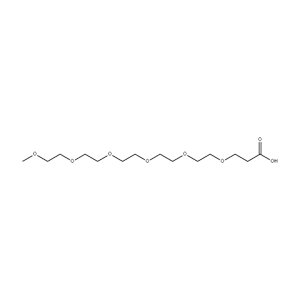 Molecular Structure of m-PEG6-Acid Molecular Structure of m-PEG6-Acid
