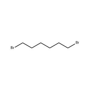 Molecular Structure of 1,6-Dibromohexane Molecular Structure of 1,6-Dibromohexane