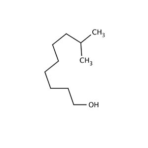 Molecular Structure of Isodecanol Molecular Structure of Isodecanol