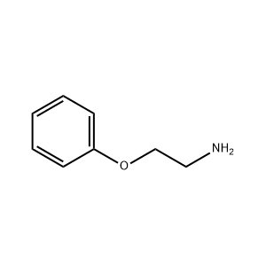 Molecular Structure of 2-Phenoxyethylamine Molecular Structure of 2-Phenoxyethylamine CAS 1758-46-9