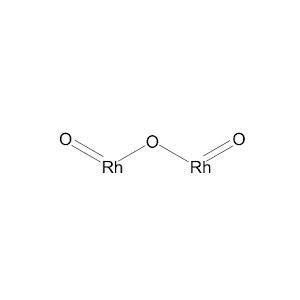Molecular Structure of Rhodium(IV) Oxide Molecular Structure of Rhodium(IV) Oxide