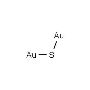 Molecular Structure of Gold(I) Sulfide Molecular Structure of Gold(I) Sulfide
