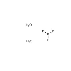 Molecular Structure of Boron Trifluoride Dihydrate