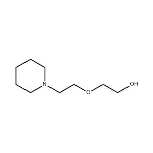 Molecular Structure of 1-(2-(2-Hydroxyethoxy)ethyl)piperidine Molecular Structure of 1-(2-(2-Hydroxyethoxy)ethyl)piperidine