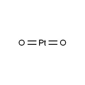 Molecular Structure of Platinum(IV) Oxide Molecular Structure of Platinum(IV) Oxide