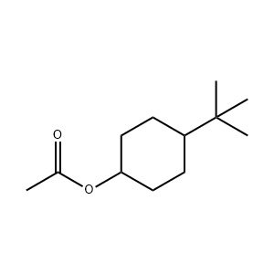 Molecular Structure of 4-tert-Butylcyclohexyl Acetate