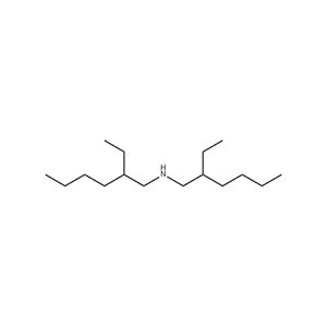 Molecular Structure of Bis(2-ethylhexyl)amine Molecular Structure of Bis(2-ethylhexyl)amine