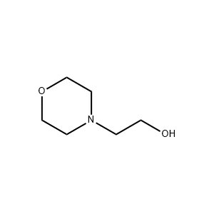 Molecular Structure of 4-(2-Hydroxyethyl)morpholine Molecular Structure of 4-(2-Hydroxyethyl)morpholine