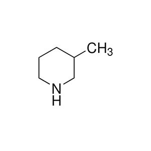 Molecular Structure of 3-Methylpiperidine Molecular Structure of 3-Methylpiperidine