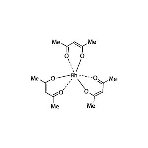 Molecular Structure of Rhodium(III) Acetylacetonate Molecular Structure of Rhodium(III) Acetylacetonate