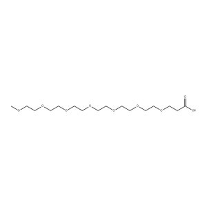 Molecular Structure of m-PEG7-acid Molecular Structure of m-PEG7-acid