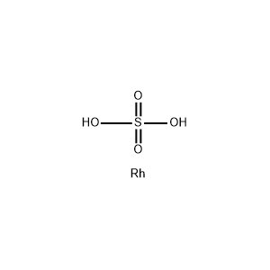 Molecular Structure of Rhodium(III) Sulfate Solution