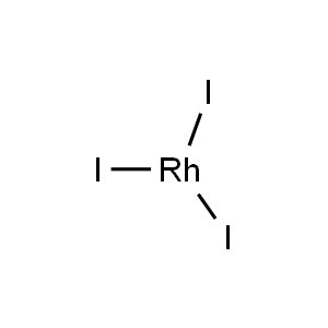 Molecular Structure of Rhodium(III) Iodide Molecular Structure of Rhodium(III) Iodide