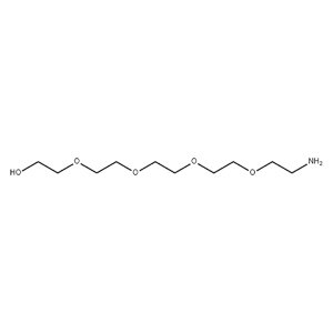 Molecular Structure of Amino-PEG5-alcohol Molecular Structure of Amino-PEG5-alcohol