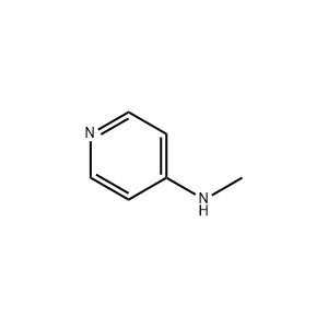 Molecular Structure of 4-(Methylamino)pyridine Molecular Structure of 4-(Methylamino)pyridine