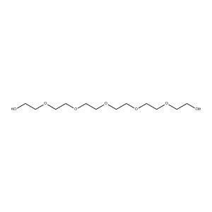 Molecular Structure of Hexaethylene glycol Molecular Structure of Hexaethylene glycol
