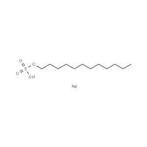 Molecular Structure of Sodium Dodecyl Sulfate Molecular Structure of Sodium Dodecyl Sulfate