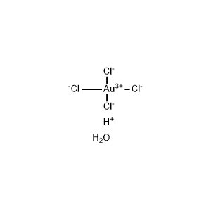 Molecular Structure of Chloroauric Acid Molecular Structure of Chloroauric Acid