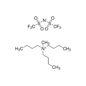 Molecular Structure of Methyltributylammonium Triflimide