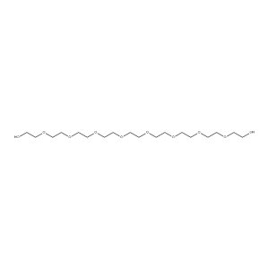 Molecular Structure of Nonaethylene glycol Molecular Structure of Nonaethylene glycol