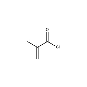 Molecular Structure of Methacryloyl chloride Molecular Structure of Methacryloyl chloride