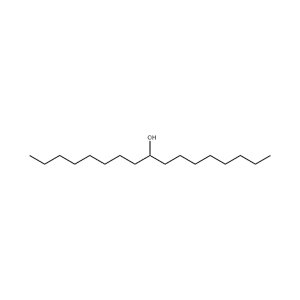 Molecular Structure of 9-Heptadecanol Molecular Structure of 9-Heptadecanol