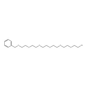 Molecular Structure of Hexaethylene Glycol Monobenzyl Ether Molecular Structure of Hexaethylene Glycol Monobenzyl Ether