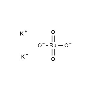 Molecular Structure of Potassium Ruthenate cas-31111-21-4.Molecular Structure of Potassium Ruthenate