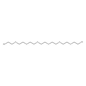 Molecular Structure of Heptaethylene Glycol Molecular Structure of Heptaethylene Glycol