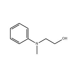 Molecular Structure of N-Methyl-N-phenylethanolamine Molecular Structure of N-Methyl-N-phenylethanolamine CAS 93-90-3