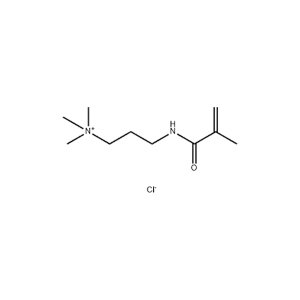 Molecular Structure of Methacrylamidopropyltrimethylammonium chloride Molecular Structure of Methacrylamidopropyltrimethylammonium chloride