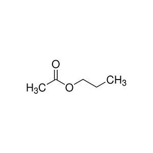 Molecular Structure of Propyl Acetate Molecular Structure of Propyl Acetate