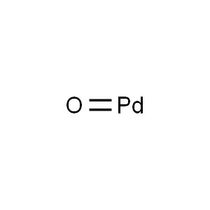 Molecular Structure of Palladium(II) Oxide Molecular Structure of