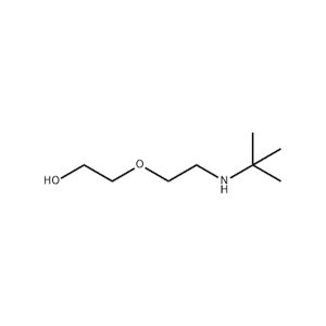 Molecular Structure of 2-[2-(tert-Butylamino)ethoxy]ethanol CAS 87787-67-5